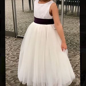Flower Girl Dress- True Ivory